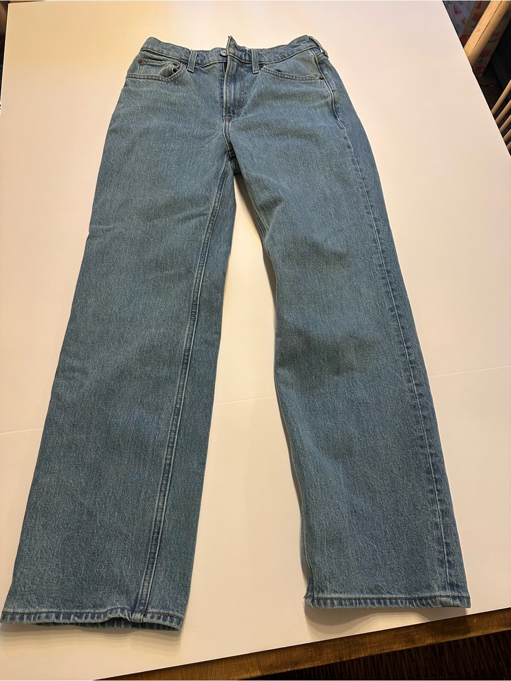 Abercrombie & Fitch High Rise 90s Relaxed Jeans 26 Short
